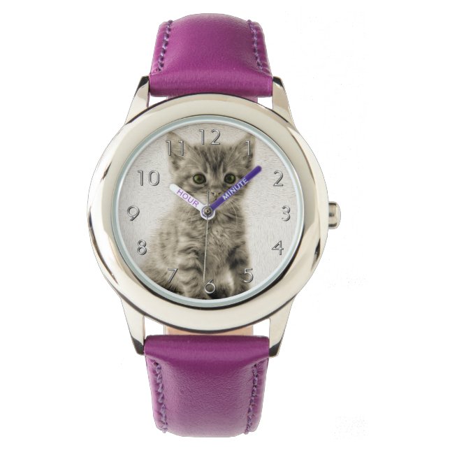 Montre Kitty tigré (devant)