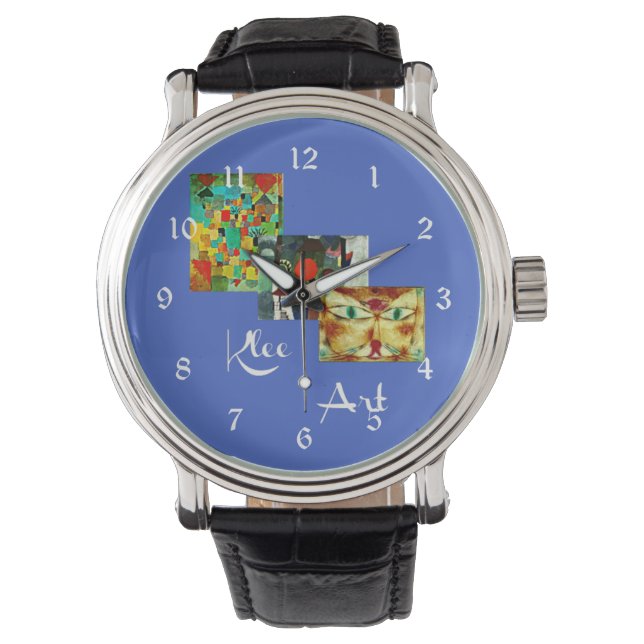 Montre Klee - Collage coloré (devant)