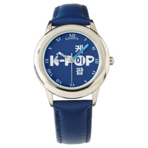 Montre Kpop K-Pop Dans Le Symbole Kpop Coréen Coeur Et M