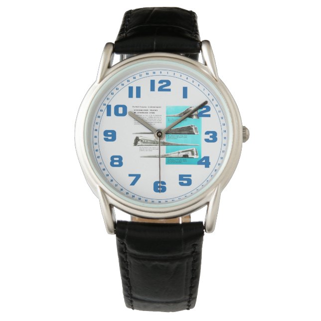 Montre La Budd Company - Une légende du chemin de fer (devant)