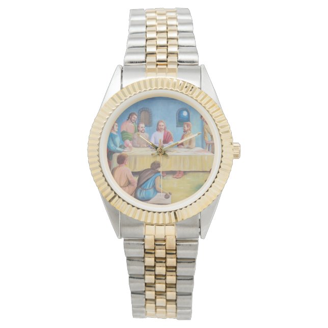 Montre La Cène : Jésus et les disciples (devant)