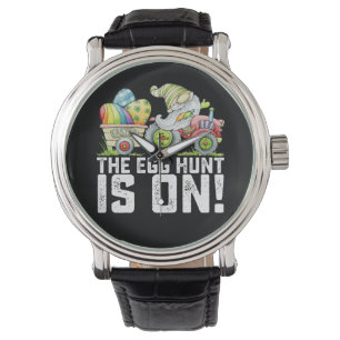 Montre La chasse aux œufs est sur Gnome drôle de Pâques