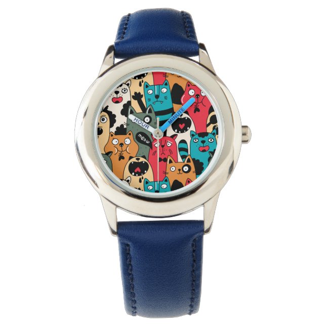 Montre La Crowd of cats (devant)