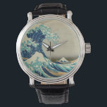 Montre La Grande Vague au large de Kanagawa<br><div class="desc">Le Grand Wave off de Kanagawa. The Great Wave Off Kanagawa (神 奈 de 川 Kanagawa-oki nami ?, In the Well of a wave off Kanagawa/"Under the Wave off Kanagawa"), donc known as The Great Wave or simply The Wave, is a woodblock by the Japonais anese ukiyo-e artist hokusai. Voir...</div>