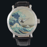 Montre La Grande Vague au large de Kanagawa<br><div class="desc">Le Grand Wave off de Kanagawa. The Great Wave Off Kanagawa (神 奈 de 川 Kanagawa-oki nami ?, In the Well of a wave off Kanagawa/"Under the Wave off Kanagawa"), donc known as The Great Wave or simply The Wave, is a woodblock by the Japonais anese ukiyo-e artist hokusai. Voir...</div>