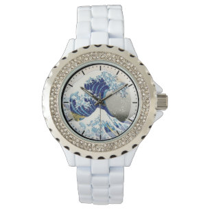 Montre La grande vague de l'art de Kanagawa Hokusai