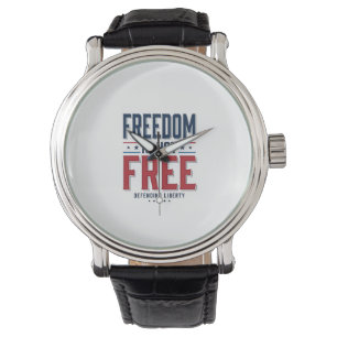 Montre La liberté n'est pas gratuite Design de t-shirt vi