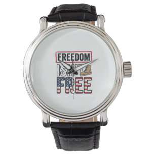 Montre La liberté n'est pas gratuite modèle de t-shirt pa