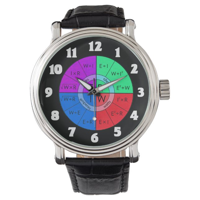 MONTRE LA LOI D'OHM (devant)