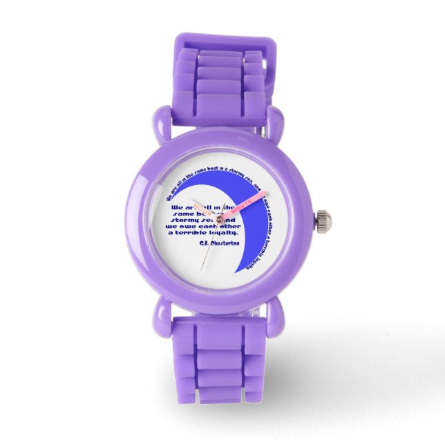 Montre La loyauté de la mer orageuse (Recto)