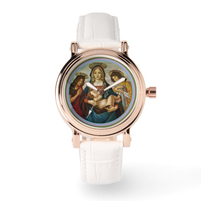 Montre La Madone à l'Enfant de Botticelli (Recto)