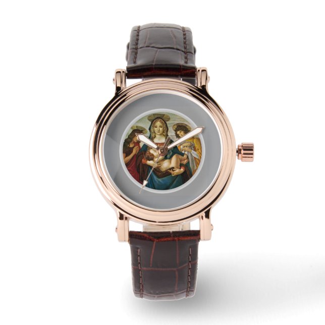 Montre La Madone et l'Enfant de Botticelli (Recto)