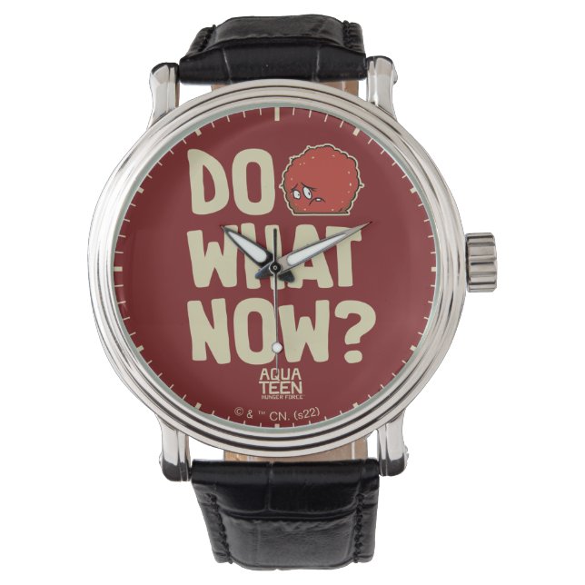 Montre La Meatwad, Force De La Faim De L'Ado Aqua "Faites (devant)