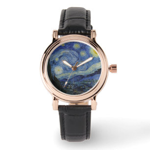 Montre La Nuit étoilée (Vincent van Gogh) (Art célèbre)