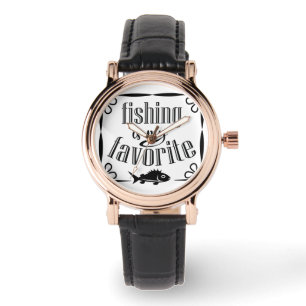 Montre La pêche est ma citation préférée
