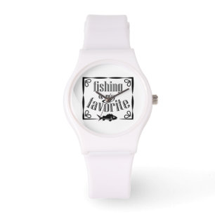 Montre La pêche est ma citation préférée