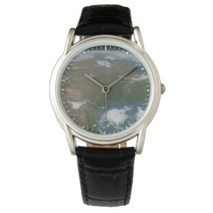Montre La Planète Panoramique Terre Et Les Etats-Unis. 2