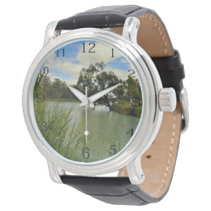 Montre La puissante rivière Murray Australie,