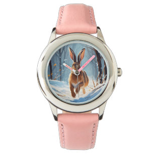 Montre La Révélation De La Neige : La Course Du Lièvre