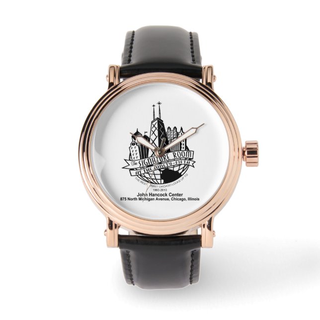 Montre La salle Signature du 95ème, Chicago, IL (Recto)