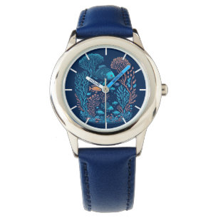 Montre La scène sous-marine de la barrière de corail