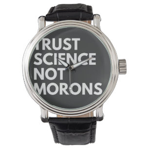 MONTRE LA SCIENCE DE CONFIANCE ET NON LES MORONS