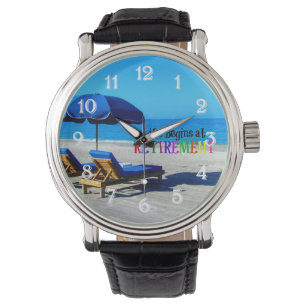 Montre La vie commence à la retraite