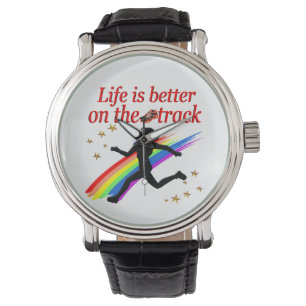 MONTRE LA VIE EST MEILLEURE SUR LA PISTE DE CONCEPTION