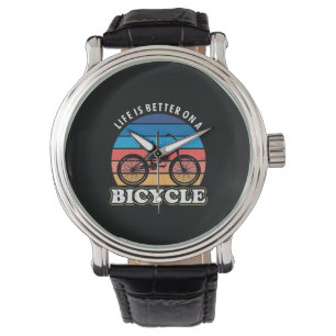 Montre La Vie Est Mieux À Vélo