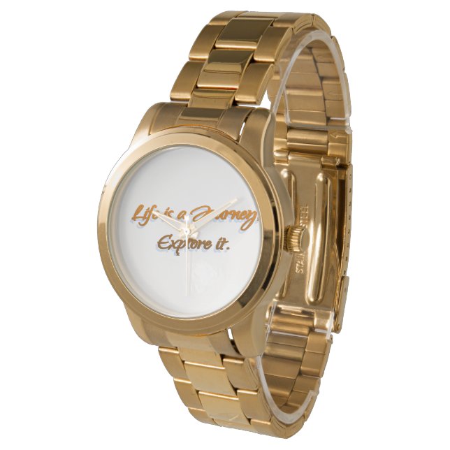 Montre La Vie Est Un Voyage (Incliné)