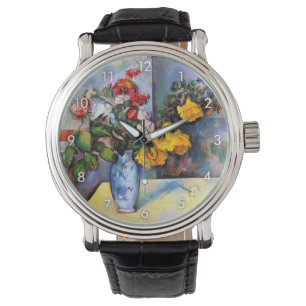 Montre La vie morte avec des fleurs dans un Vase, Paul Ce