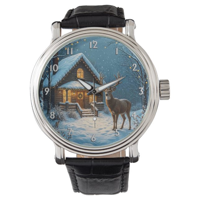 Montre La visite de Noël enneigée de Big Buck (devant)