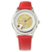 Montre LABYRINTHE HYPER, blanc (devant)