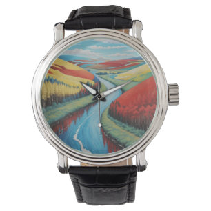 Montre Lac bleu