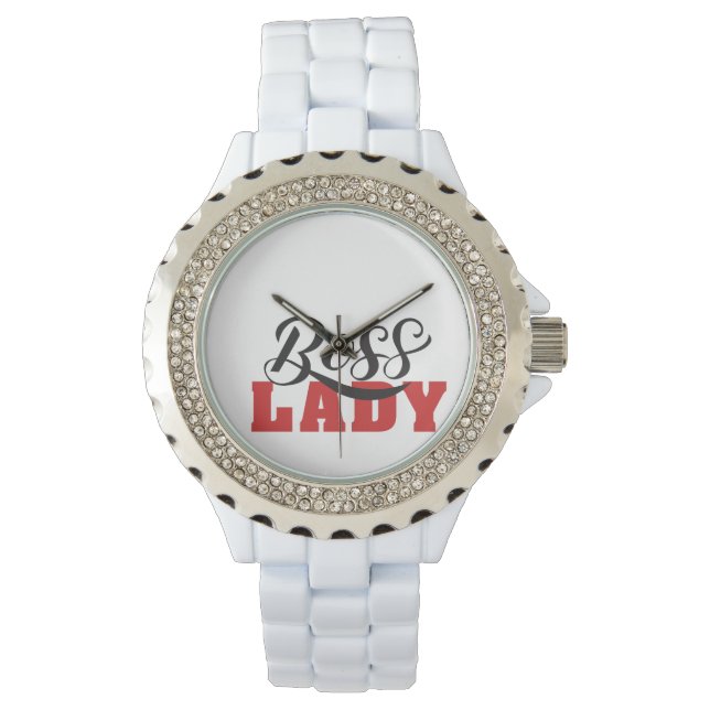 Montre Lady Boss – Strong Confident Woman Design (devant)