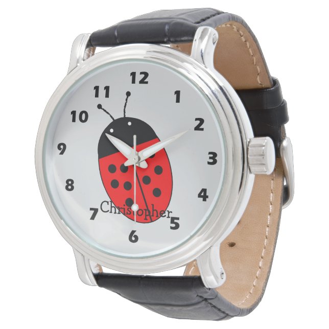 Montre Ladybird Design (Incliné)