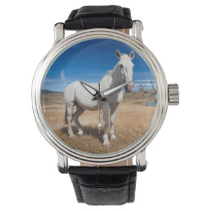 Montre Laguna Azul, paysage avec chevaux