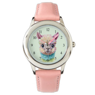 Montre Lama de bébé coloré