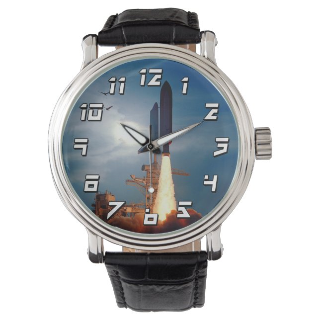 Montre Lancement de la navette spatiale Discovery par la  (devant)