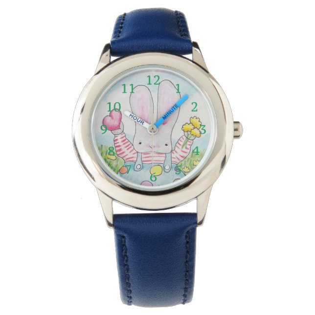 Montre Lapin avec surveillance cardiaque (devant)
