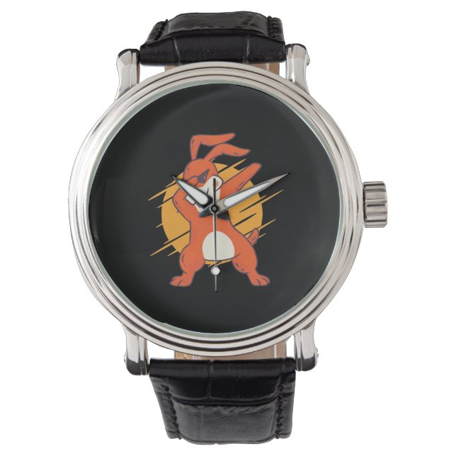 Montre Lapin Dabbing (devant)