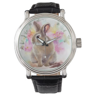 Montre Lapin Fleur