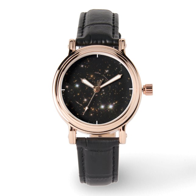 Montre L'Arc Sunburst Dans Un Gros Cluster Galaxy (Recto)