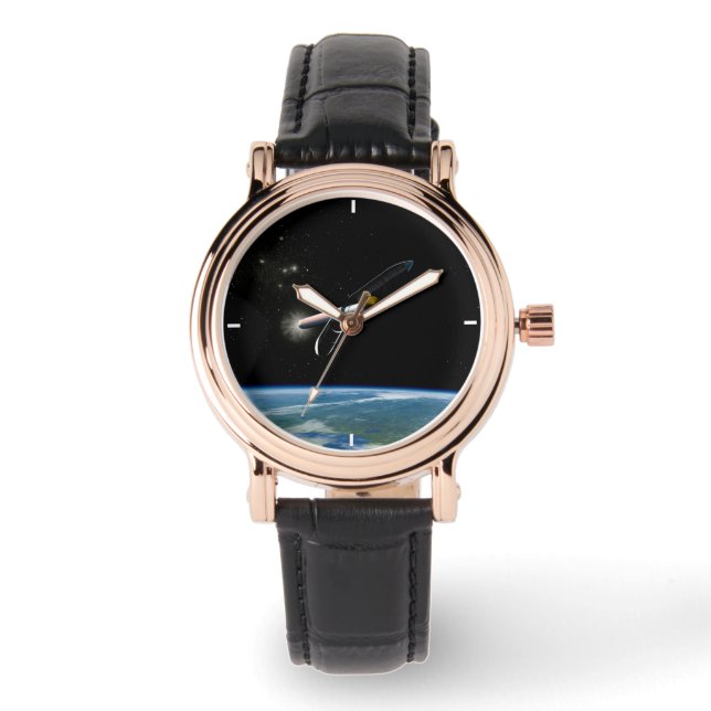 Montre L'Atlas V541 Lance Le Véhicule En Orbite. (Recto)