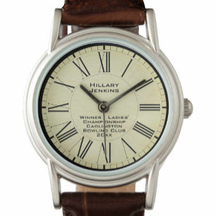 Montre Lauréate du concours Dames Bowls