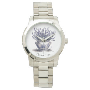 Montre Lavande en bleu de Delft