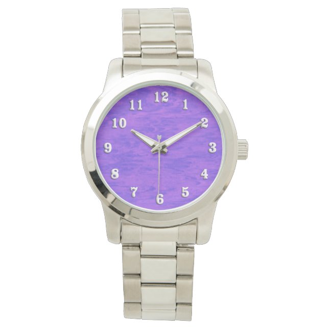 Montre Lavande violet (devant)