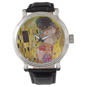 Montre Le baiser de Gustav Klimt, Art Nouveau Vintage