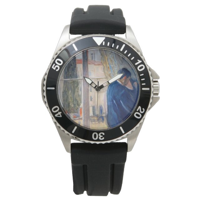 Montre Le baiser (par Edvard Munch) (devant)