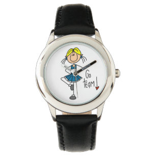 Montre Le bleu vont pom-pom girl d'équipe